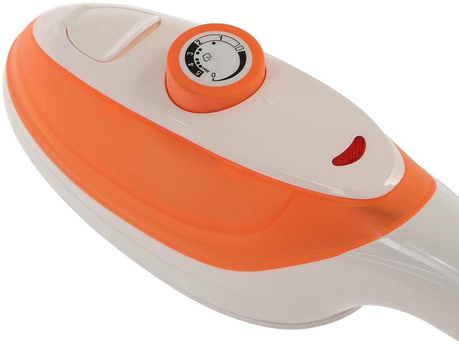 Отпариватель-щётка Sakura SA-3921AW, ручной, 1200 Вт, 3 режима, 2 насадки, 120 мл, 25 г/мин