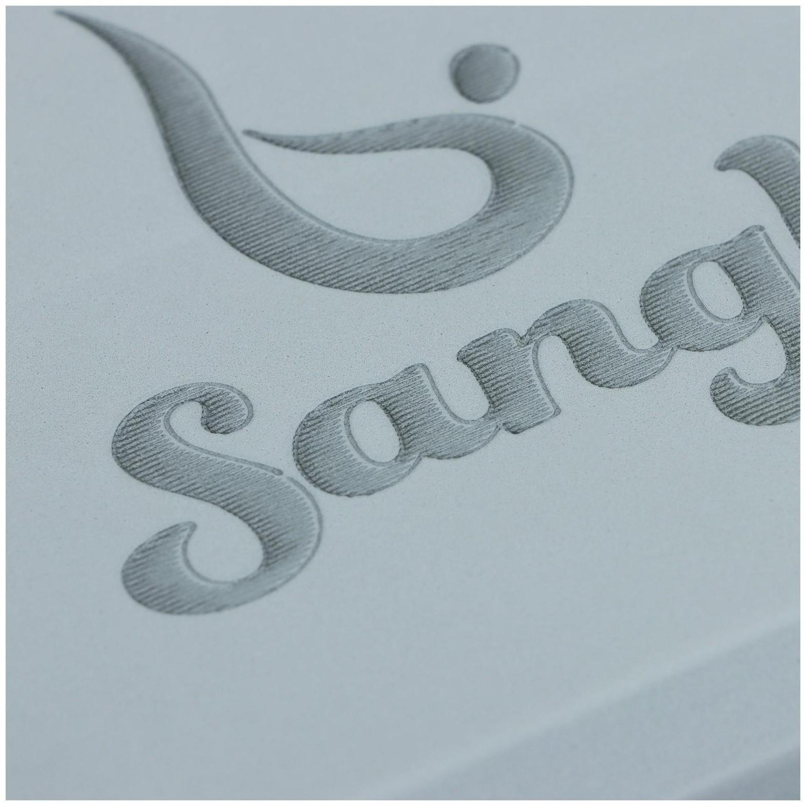 Блок для йоги 23 × 15 × 8 см, вес 180 г, цвет серый