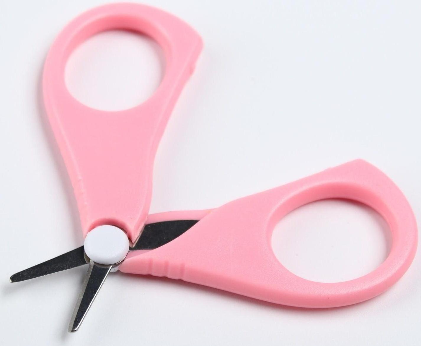 Набор по уходу за ребенком, 4 предмета, цвет розовый