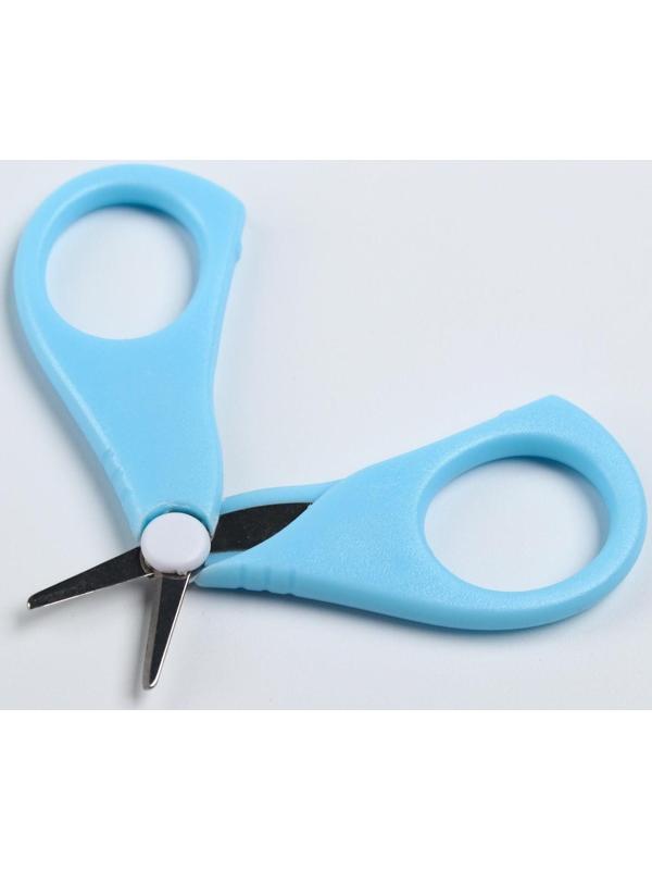 Набор по уходу за ребенком, 4 предмета, цвет голубой