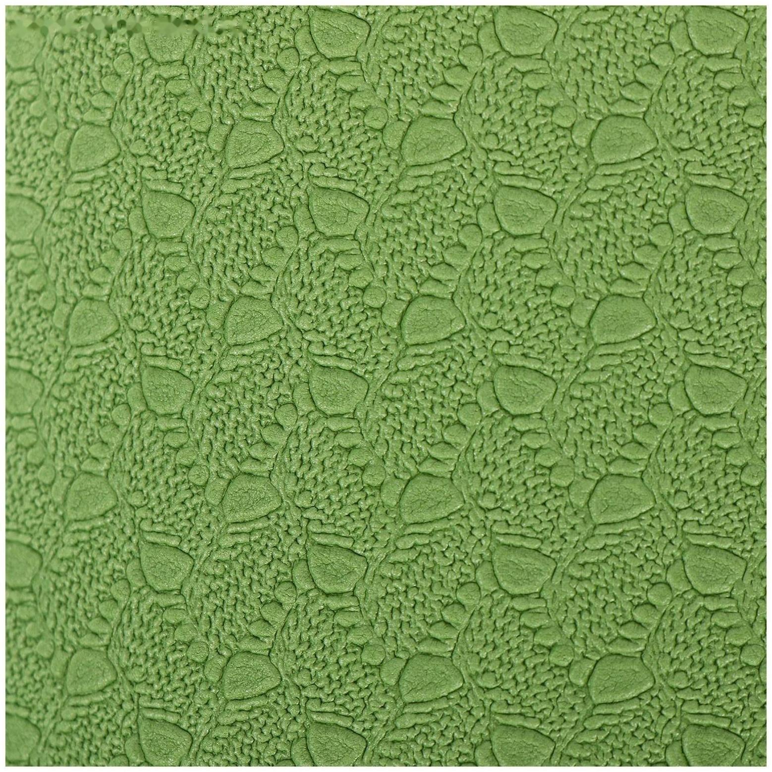 Коврик для йоги 183 × 61 × 0,6 см, двухцветный, цвет зелёный