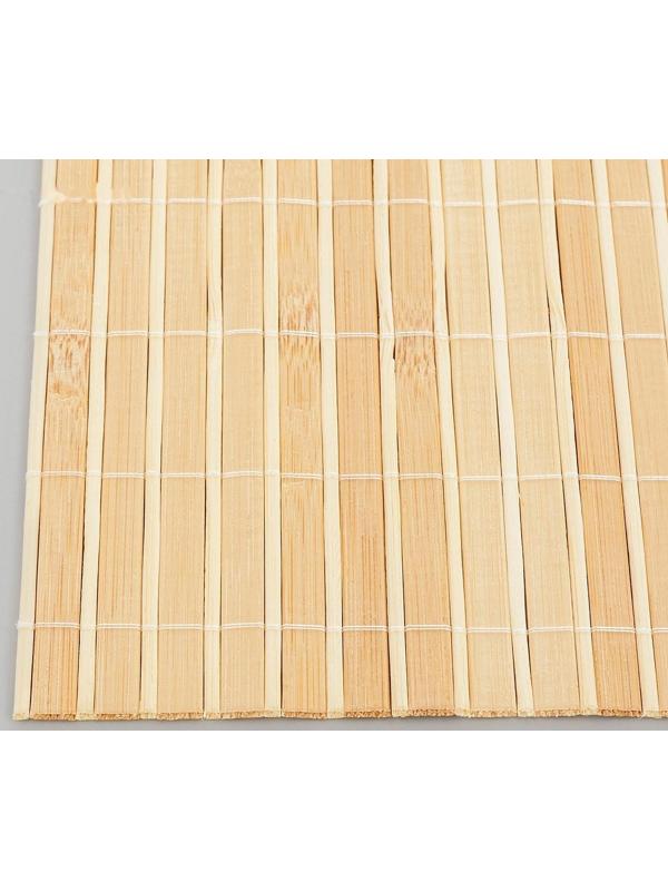 Салфетка сервировочная на стол «Соломка», 43×30 см, цвет светло-коричневый