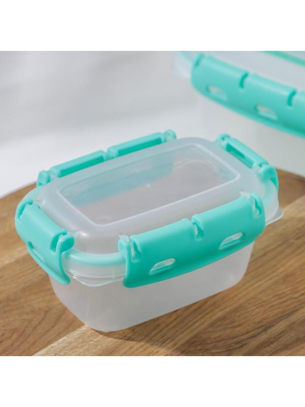 Набор контейнеров герметичных, №3, 3 шт: 380 мл; 0,8 л; 1,5 л