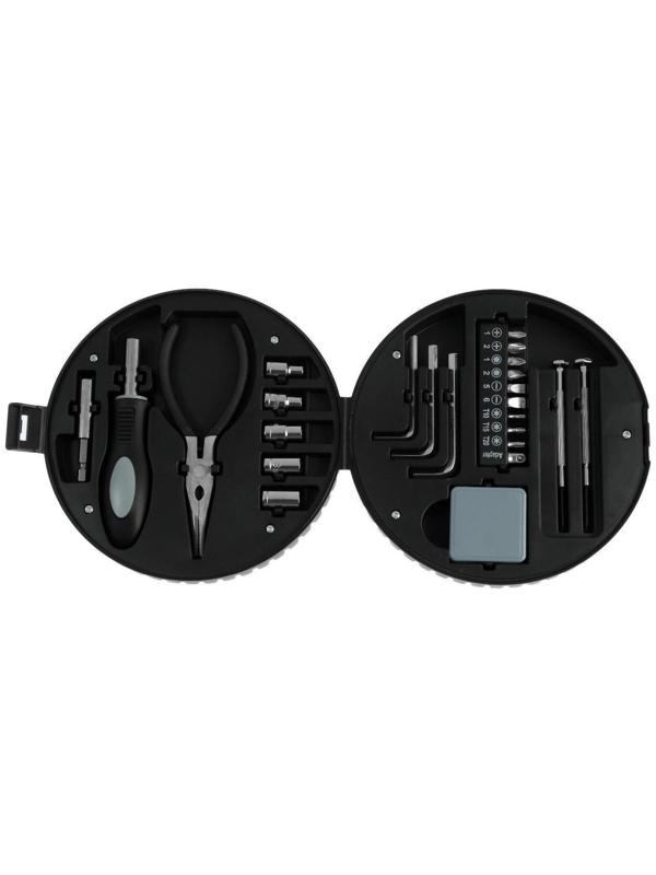 Набор инструментов ТУНДРА, подарочный пластиковый кейс 