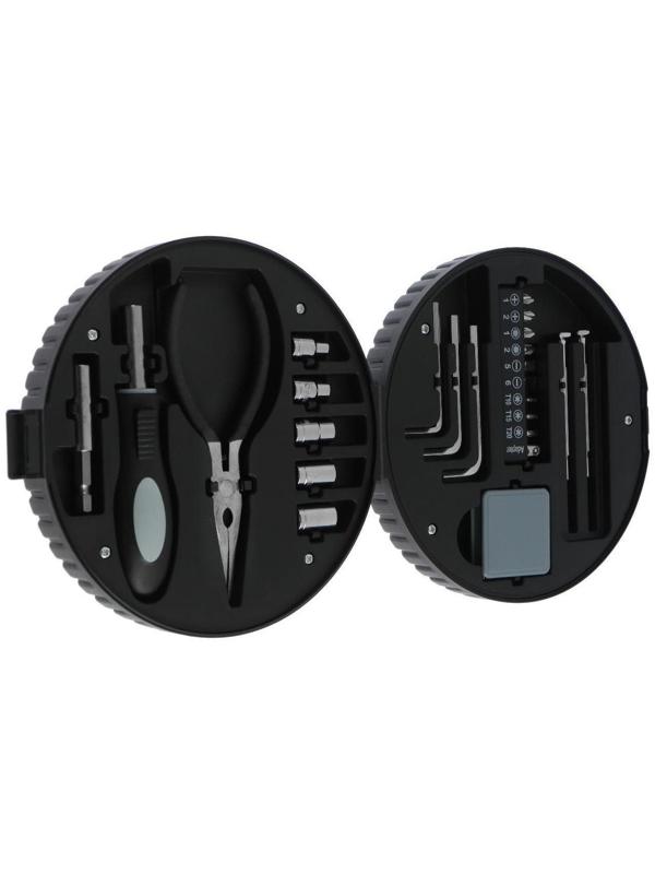 Набор инструментов ТУНДРА, подарочный пластиковый кейс 