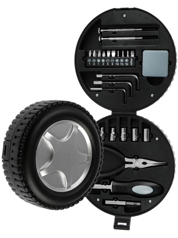 Набор инструментов ТУНДРА, подарочный пластиковый кейс 