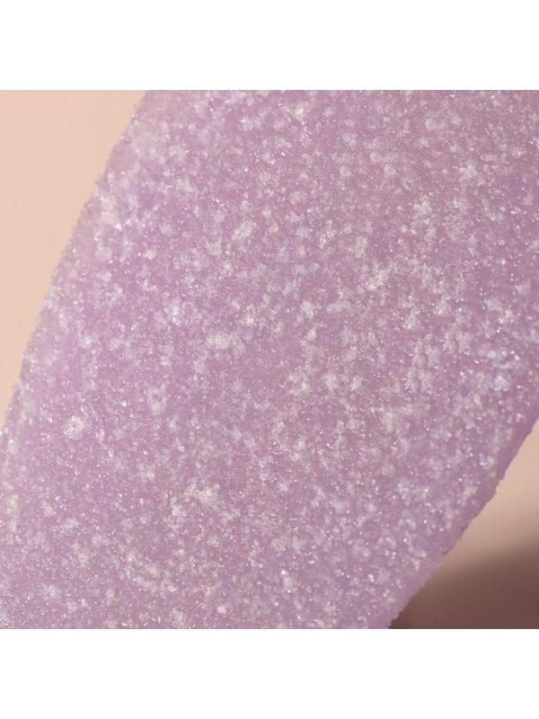 Тёрка для ног, пластиковая, двусторонняя, 23,8 см, цвет МИКС