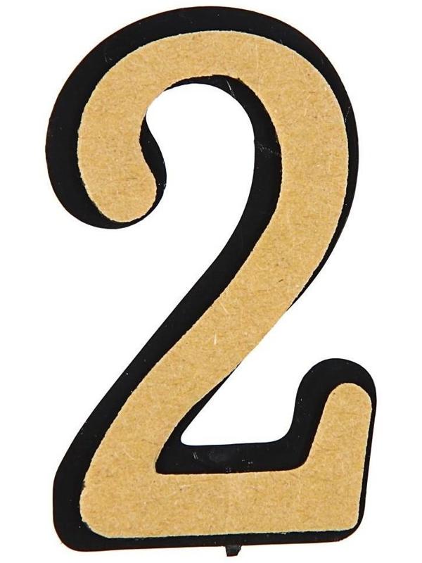 Цифра дверная 