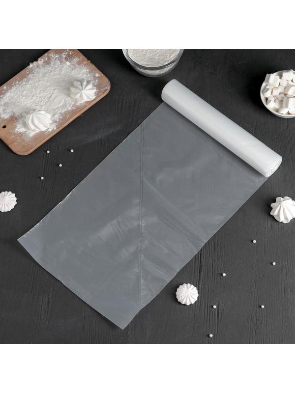 Кондитерские мешки 32×24,5 см (размер M), в рулоне 72 шт
