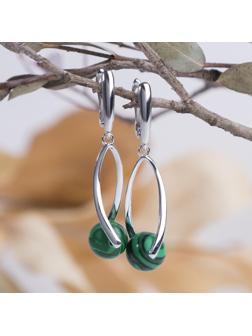 Серьги родирование шар №10 