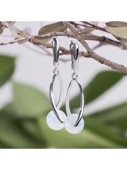 Серьги родирование шар №10 