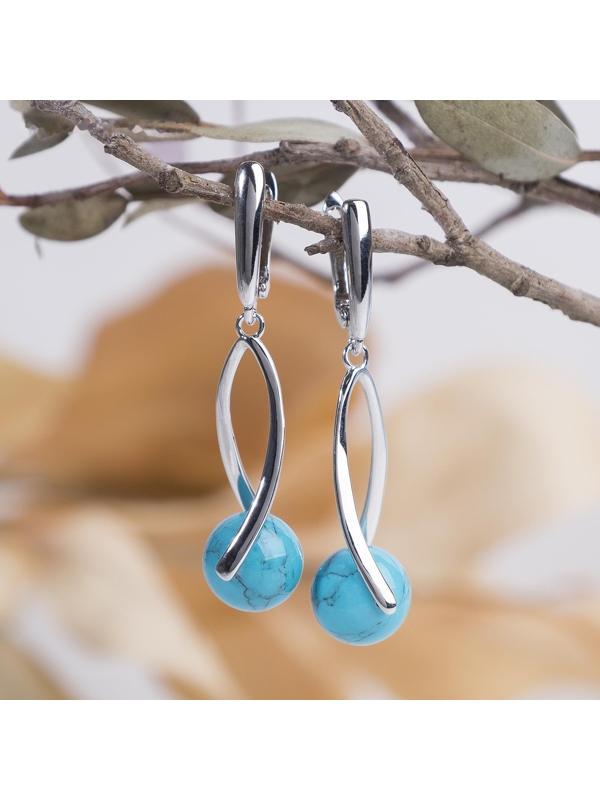 Серьги шар №10 