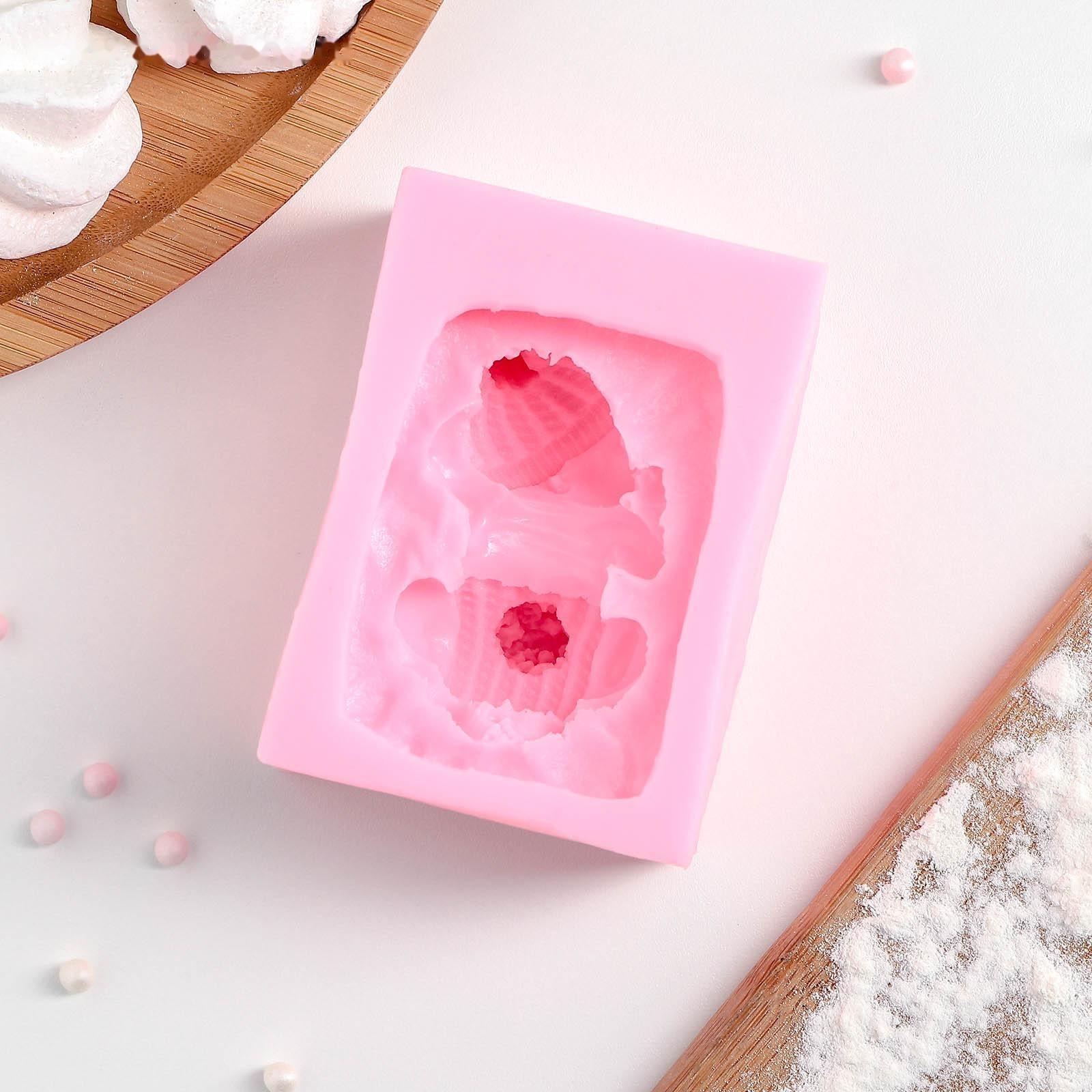 Молд силиконовый «Сонный ребёнок», 9×6 см, цвет МИКС