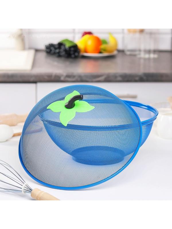 Сито с крышкой для хранения продуктов Доляна «Вкус», d=28 см, цвет МИКС