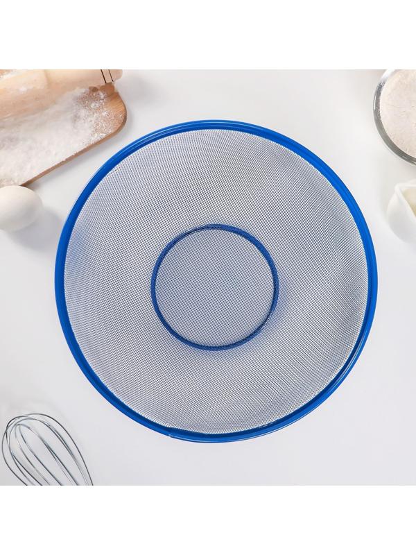 Сито с крышкой для хранения продуктов Доляна «Вкус», d=28 см, цвет МИКС