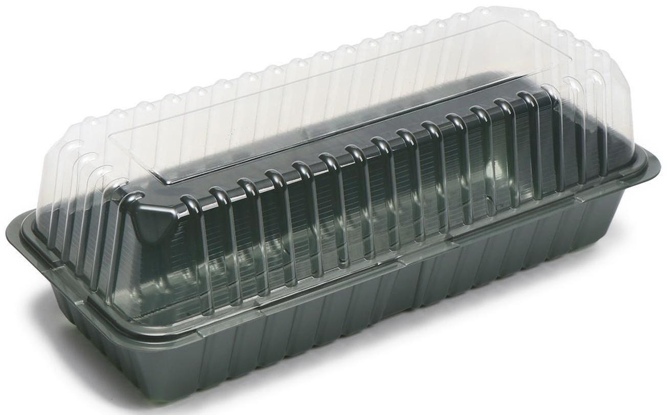 Мини-парник для рассады, 39.5 × 17 × 13 см, без вставок, тёмно-зелёный, Greengo