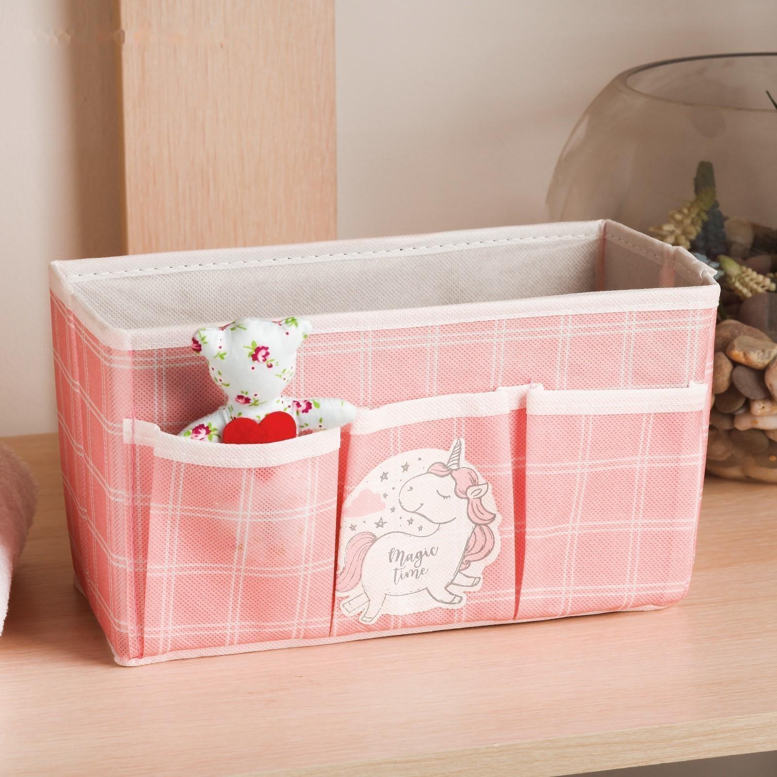 Короб для хранения с 3 карманами 