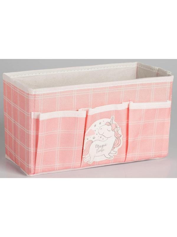 Короб для хранения с 3 карманами 