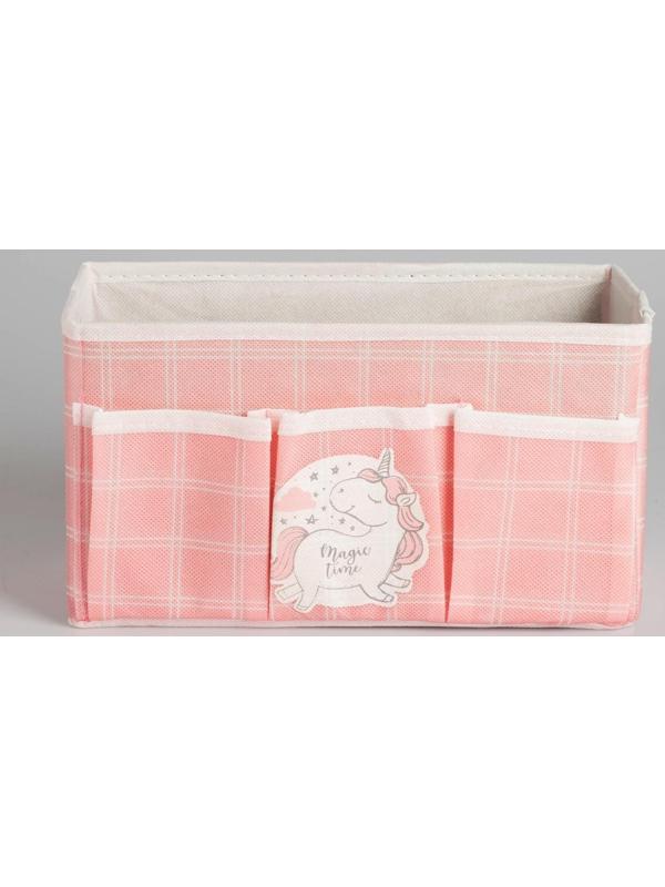 Короб для хранения с 3 карманами 