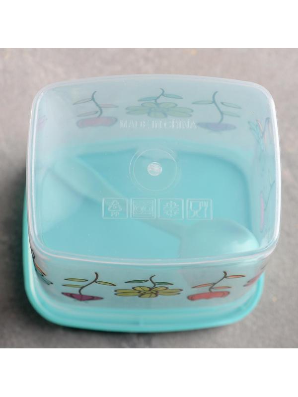 Набор банок для сыпучих «Клумба», 500 мл, 3 шт, цвет МИКС