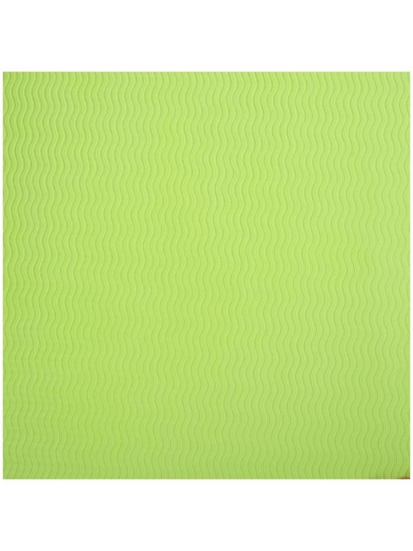 Коврик для йоги 183 × 61 × 0,8 см, двухцветный, цвет тёмно-зелёный