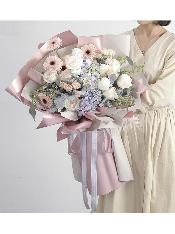 Пленка матовая для цветов, двухсторонняя, 