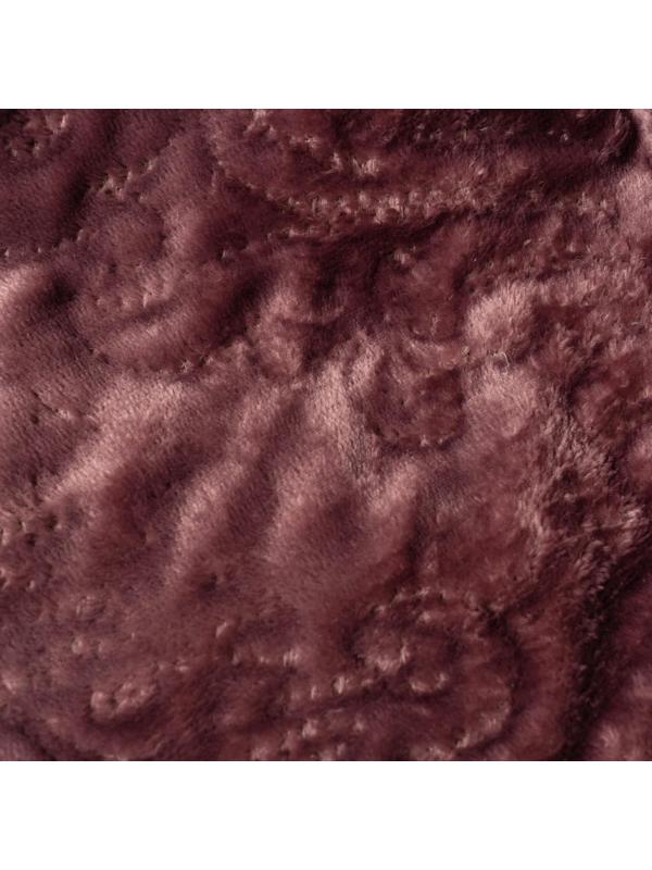 Покрывало ELITE с мехом, размер 200х220 см, пэ100%