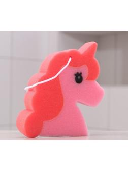 Губка для тела Доляна «Единорожка», цвет МИКС