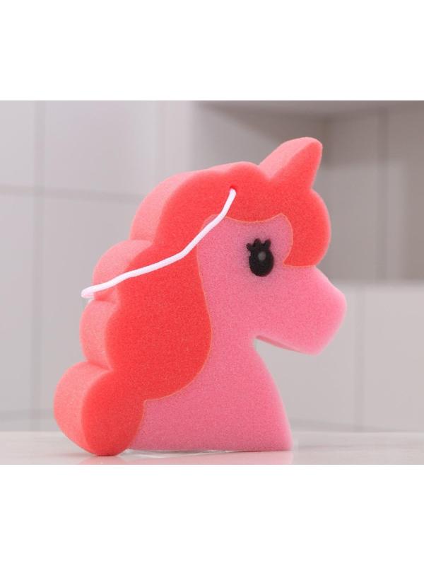 Губка для тела Доляна «Единорожка», цвет МИКС