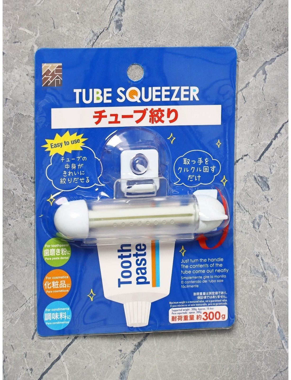 Выдавливатель для зубной пасты на присоске, цвет МИКС