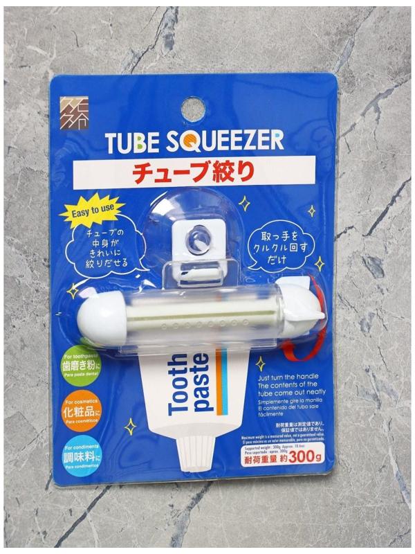 Выдавливатель для зубной пасты на присоске, цвет МИКС