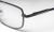 Очки корригирующие 9882, цвет серый, фотохром, отгиб.дужка, -3