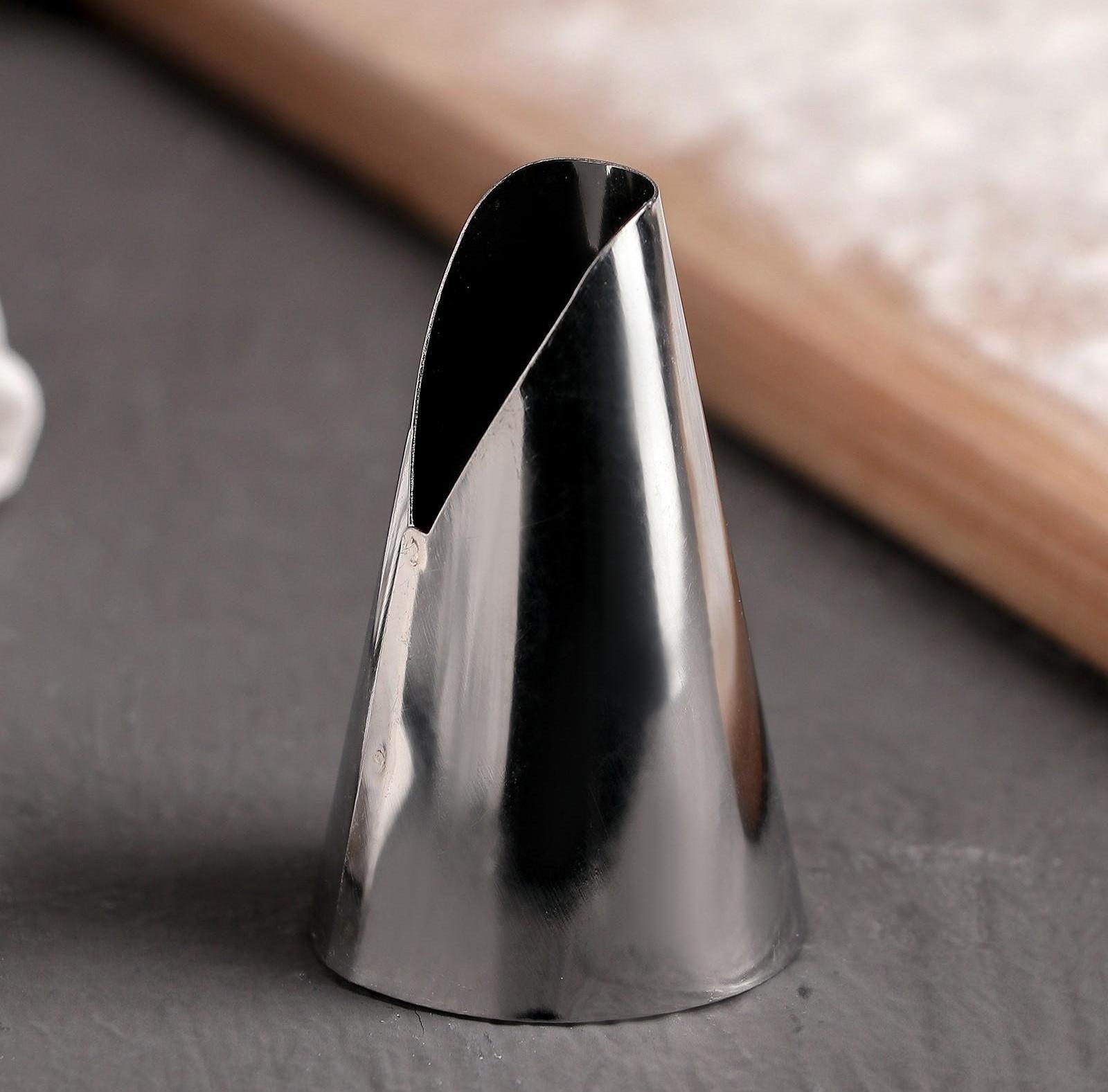 Насадка кондитерская d=3 см, выход 1,5 см, нержавеющая сталь