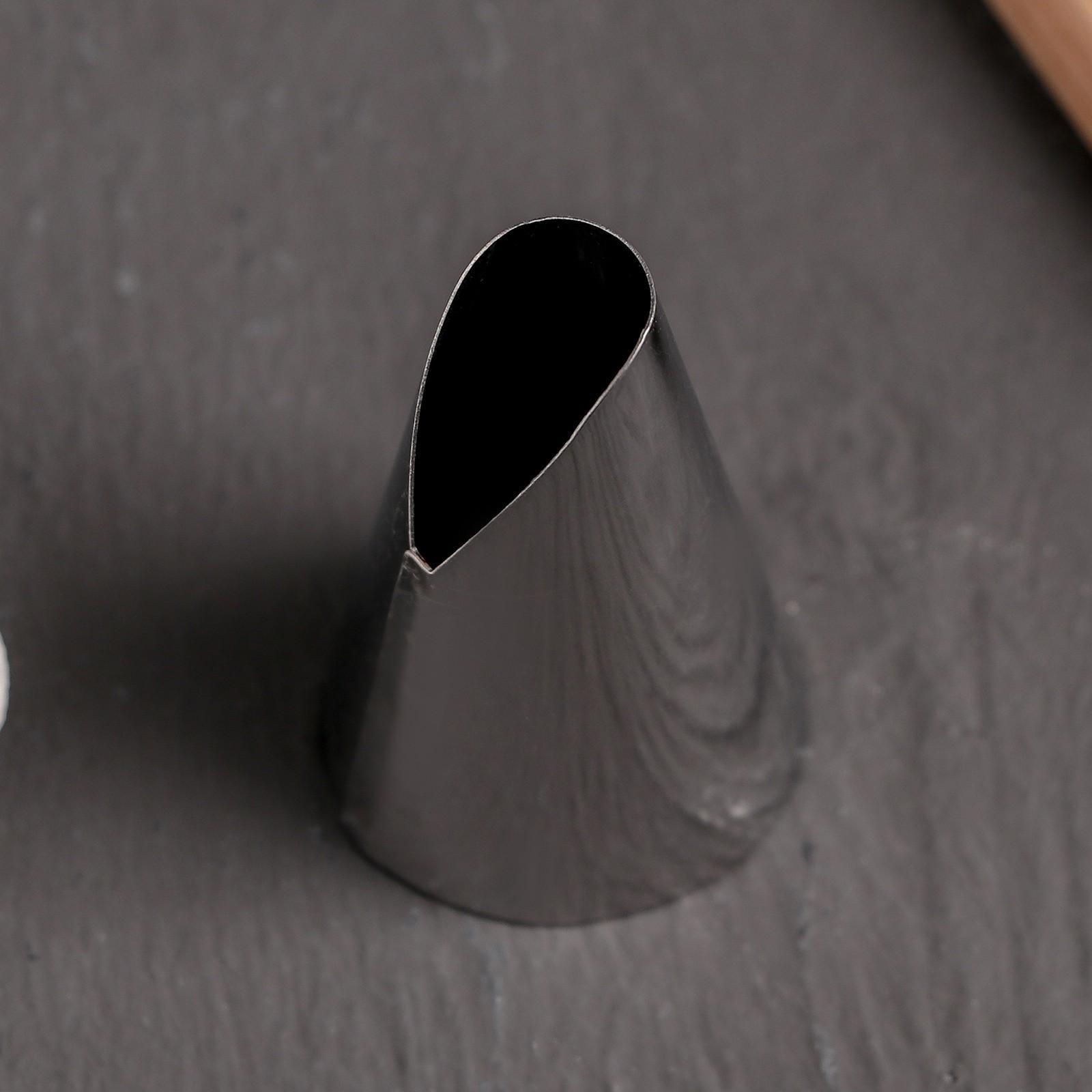 Насадка кондитерская d=3 см, выход 1,5 см, нержавеющая сталь