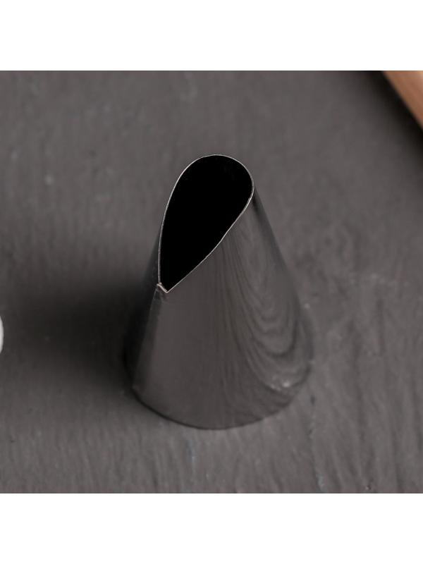 Насадка кондитерская d=3 см, выход 1,5 см, нержавеющая сталь