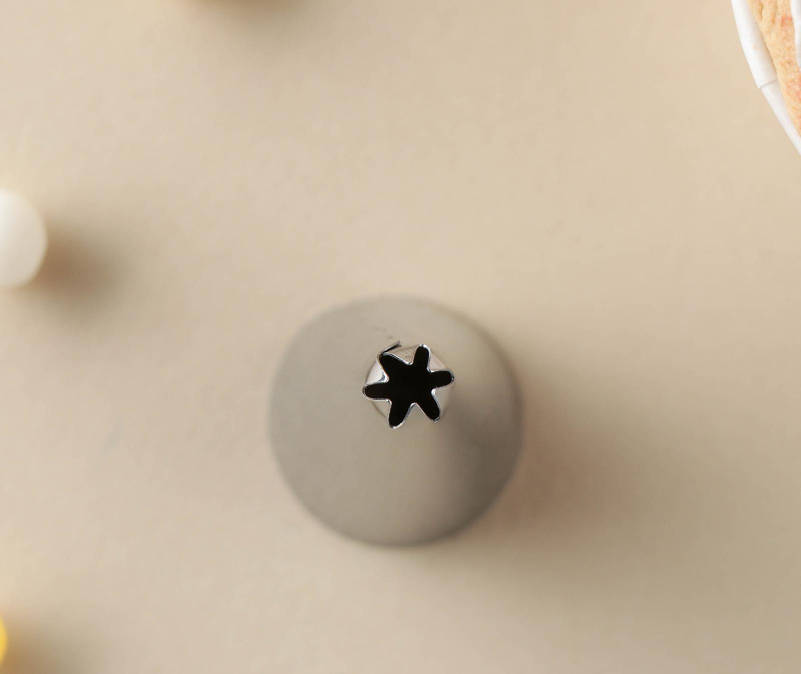 Насадка кондитерская, d=2,5 см, выход 0,6 см, нержавеющая сталь