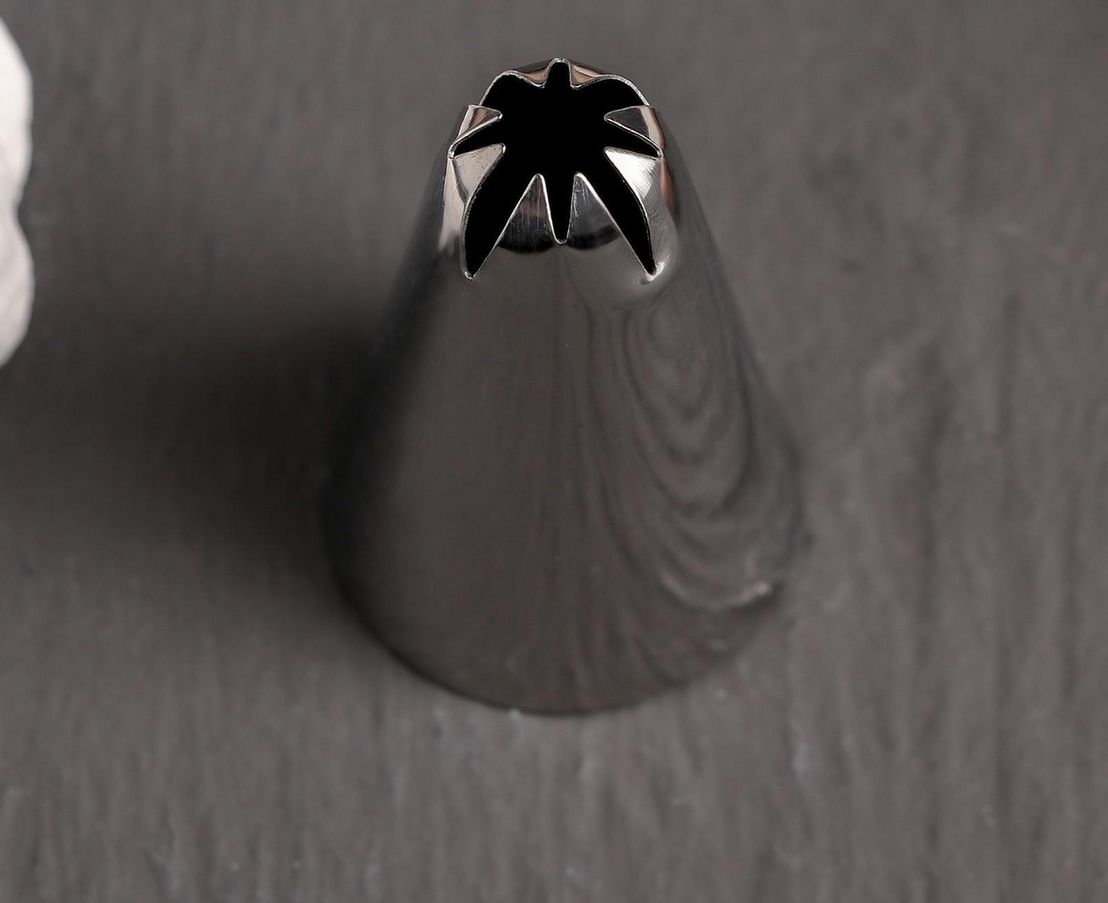 Насадка кондитерская d=3 см, выход 1,5 см, нержавеющая сталь