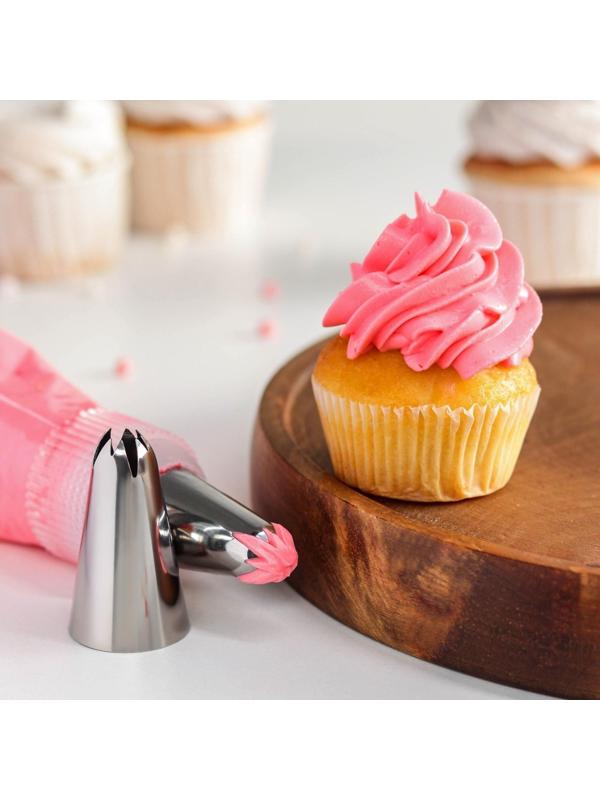 Насадка кондитерская d=3 см, выход 1,5 см, нержавеющая сталь