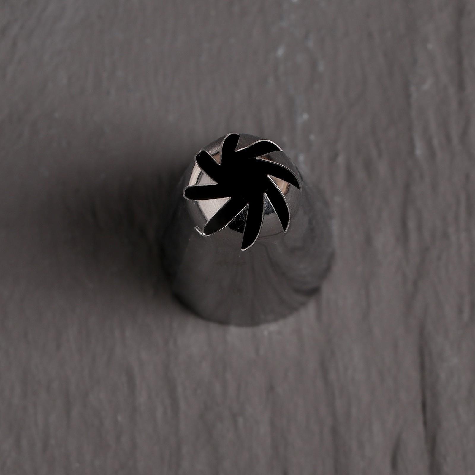 Насадка кондитерская, d=3 см, выход 1,7 см, нержавеющая сталь