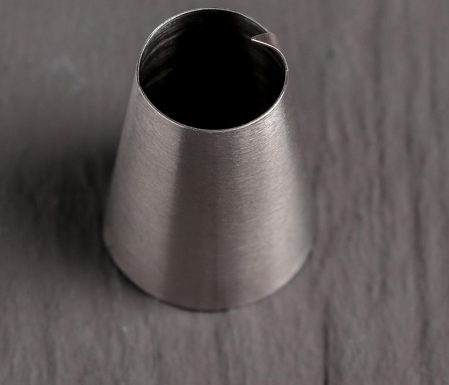 Насадка кондитерская d=4,3 см, выход 2,7 см, нержавеющая сталь