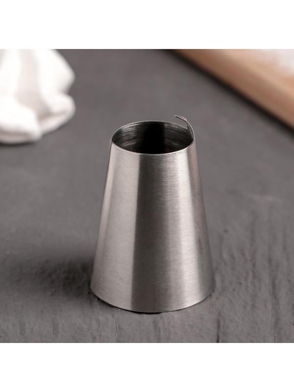 Насадка кондитерская d=4,3 см, выход 2,7 см, нержавеющая сталь