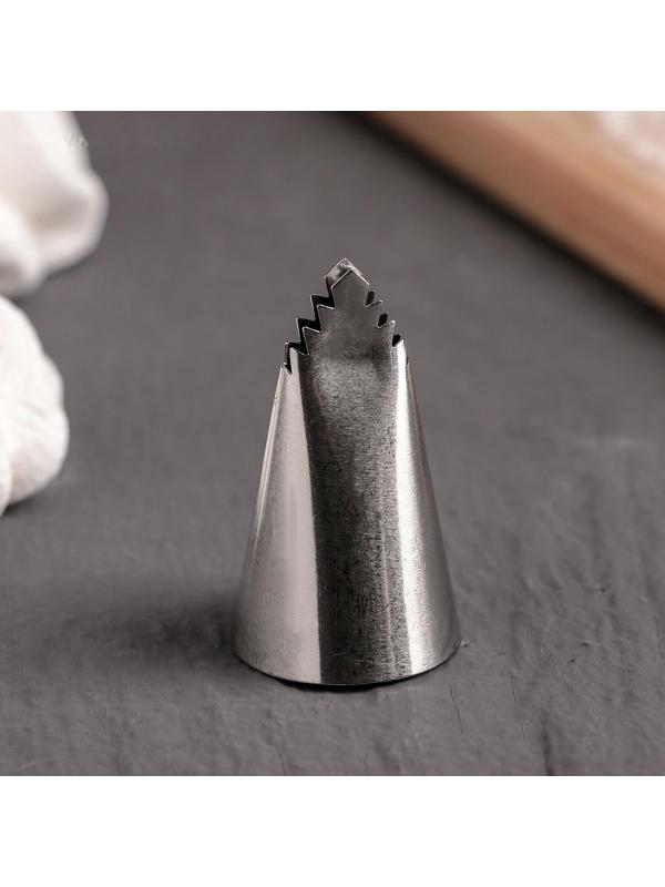 Насадка кондитерская, d=2,5 см, выход 1,5 см, нержавеющая сталь
