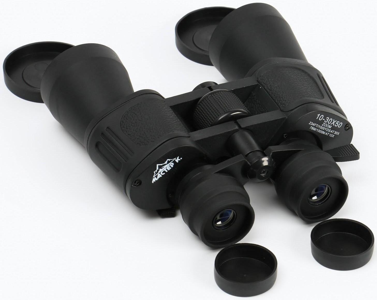 Бинокль 10-30х50, 