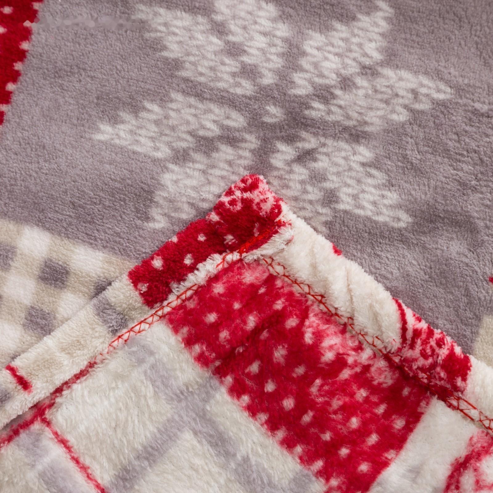 Плед Этель «Скандинавия», 180х200 см, корал-флис