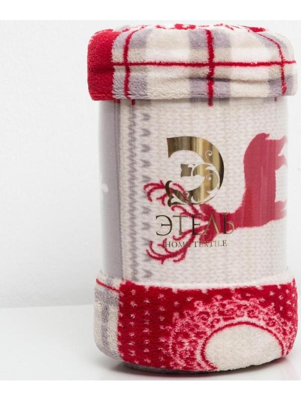 Плед Этель «Скандинавия», 180х200 см, корал-флис