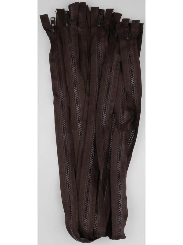 Молния разъёмная «Трактор», №8, замок автомат, 90 см, цвет коричневый