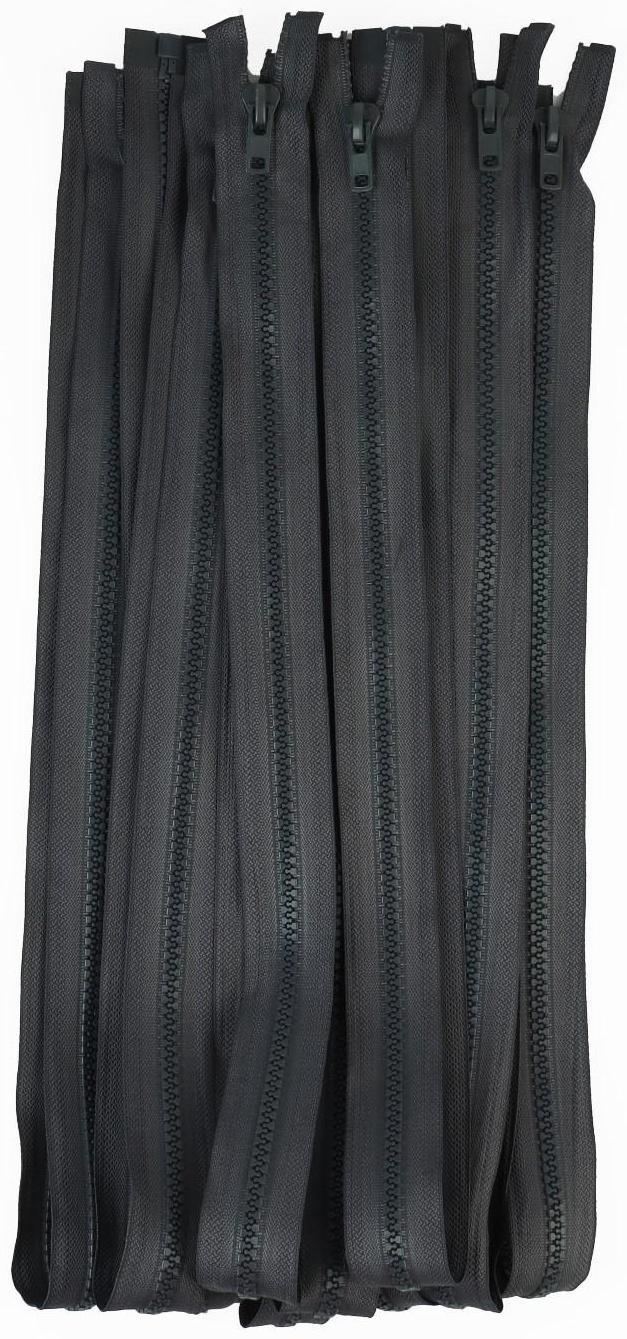 Молния разъёмная «Трактор», №8, замок автомат, 100 см, цвет серый