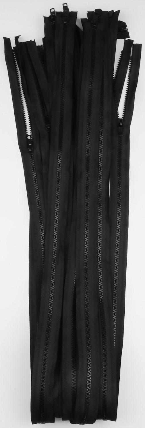 Молния разъёмная «Трактор», №8, 2 бегунка, замки автомат, 100 см, цвет чёрный