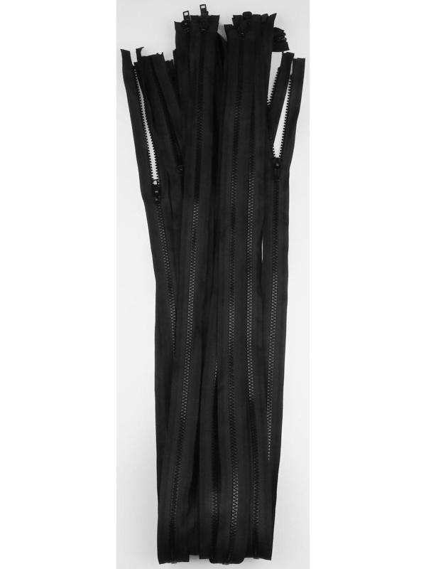 Молния разъёмная «Трактор», №8, 2 бегунка, замки автомат, 100 см, цвет чёрный