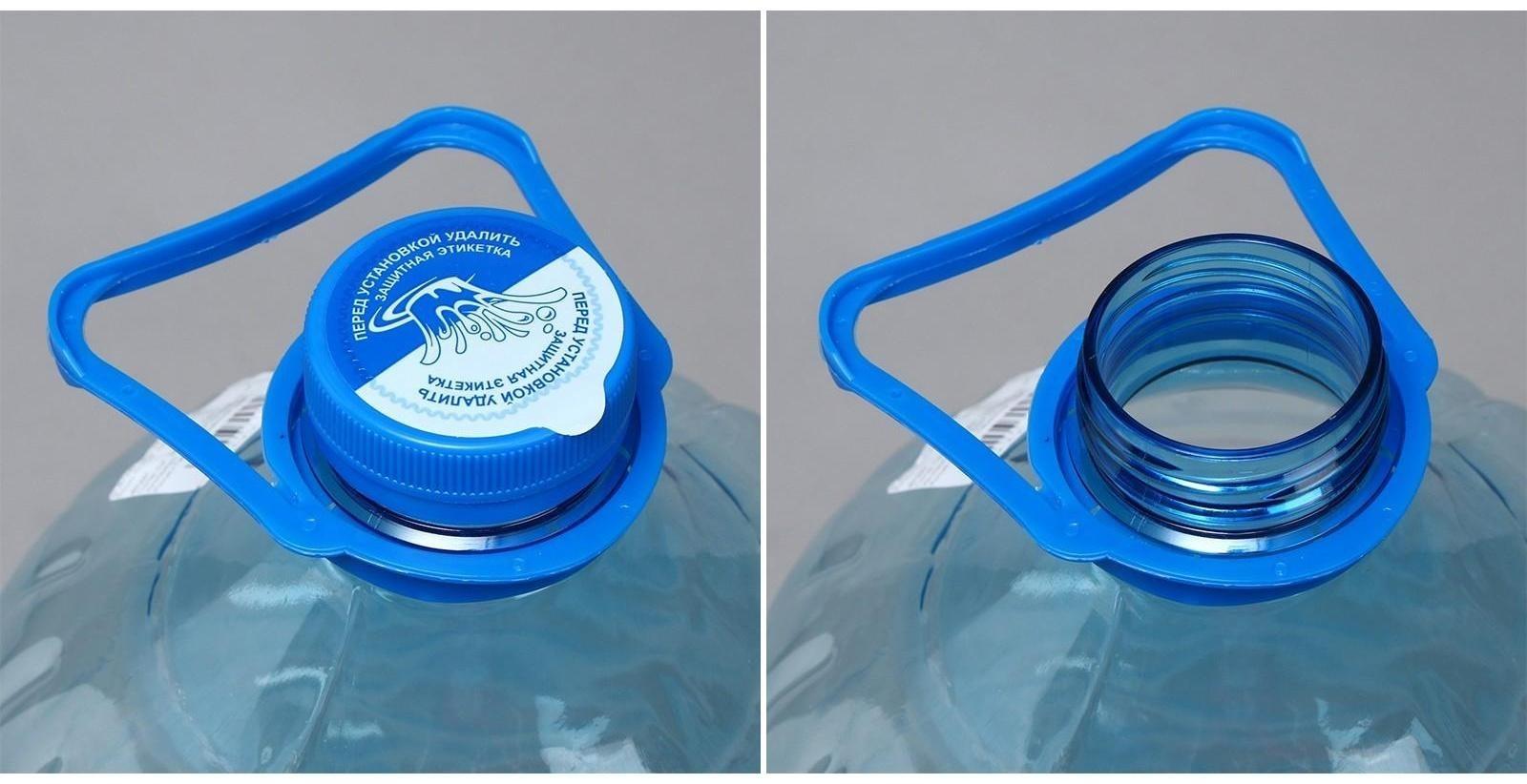 ПЭТ-бутыль, 10 л, одноразовая, с ручкой